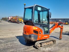 2017 Kubota KX016-4 Mini Excavators For Auction: Leeds, UK – 30th April, 1st, 2nd & 3rd May 25 full