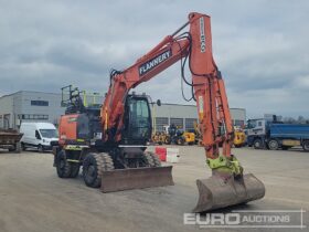 2018 Hitachi ZX145W-6 Wheeled Excavators For Auction: Leeds, UK – 30th April, 1st, 2nd & 3rd May 25 full