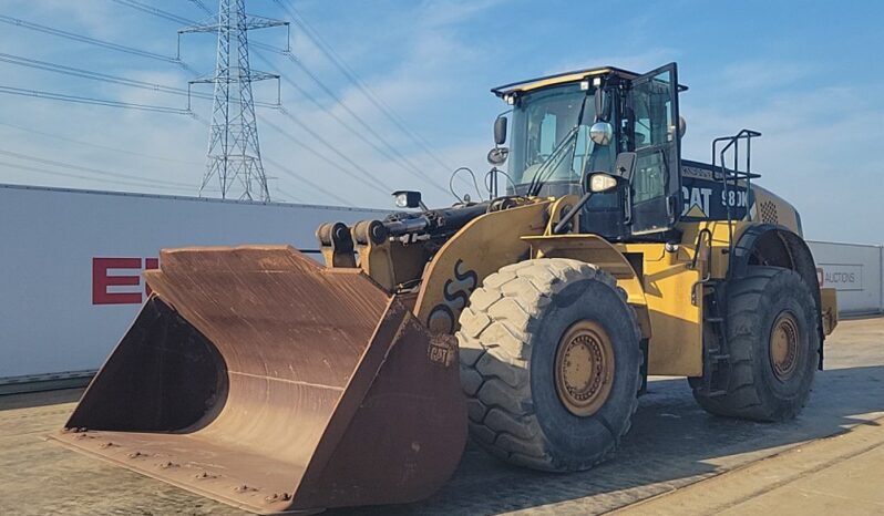 2012 CAT 980K Wheeled Loaders For Auction: Leeds, UK – 30th April, 1st, 2nd & 3rd May 25