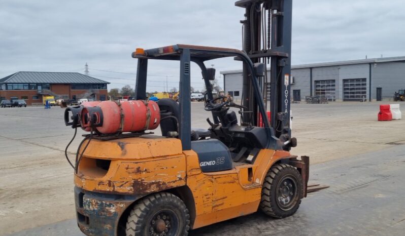 Toyota 7FG35 Forklifts For Auction: Leeds, UK – 30th April, 1st, 2nd & 3rd May 25 full