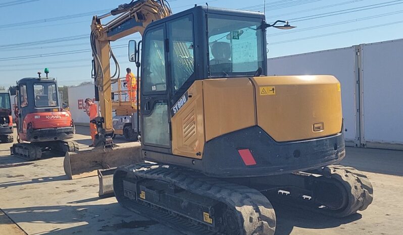 2022 Sany SY80U 6 Ton+ Excavators For Auction: Leeds, UK – 30th April, 1st, 2nd & 3rd May 25 full