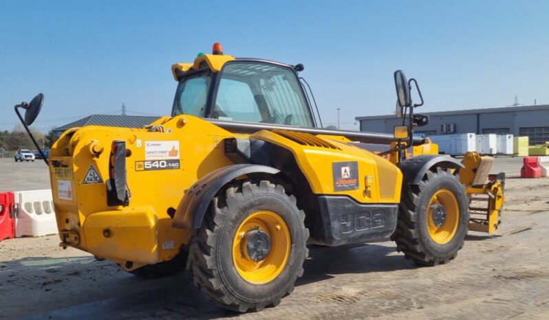 2020 JCB 540-140 Hi Viz Telehandlers For Auction: Leeds, UK – 30th April, 1st, 2nd & 3rd May 25 full