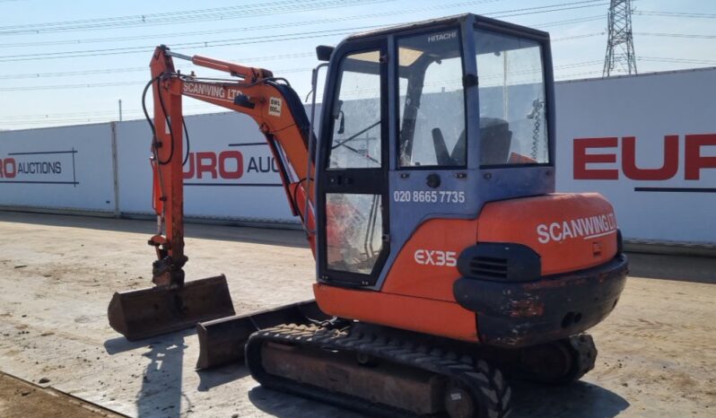 Hitachi EX35-2 Mini Excavators For Auction: Leeds, UK – 30th April, 1st, 2nd & 3rd May 25 full