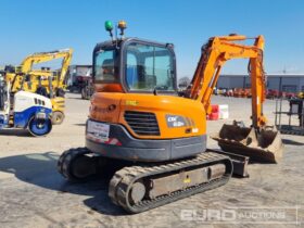 2021 Doosan DX62R-3 6 Ton+ Excavators For Auction: Leeds, UK – 30th April, 1st, 2nd & 3rd May 25 full