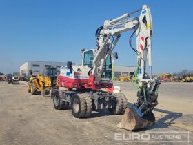 2021 Takeuchi TB295W Wheeled Excavators For Auction: Leeds, UK – 30th April, 1st, 2nd & 3rd May 25 full
