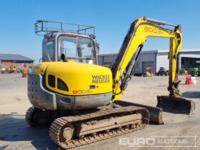 2015 Wacker Neuson 8003 6 Ton+ Excavators For Auction: Leeds, UK – 30th April, 1st, 2nd & 3rd May 25 full