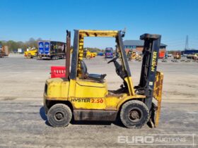 Hyster H2.50XM Forklifts For Auction: Leeds, UK – 30th April, 1st, 2nd & 3rd May 25 full