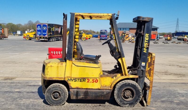 Hyster H2.50XM Forklifts For Auction: Leeds, UK – 30th April, 1st, 2nd & 3rd May 25 full