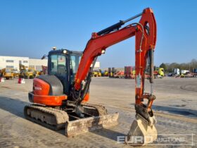2015 Kubota KX057-4 Mini Excavators For Auction: Leeds, UK – 30th April, 1st, 2nd & 3rd May 25 full
