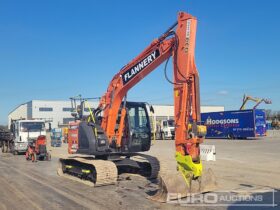 2017 Hitachi ZX135US-6 10 Ton+ Excavators For Auction: Leeds, UK – 30th April, 1st, 2nd & 3rd May 25 full