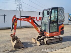 2023 Kubota KX016-4 Mini Excavators For Auction: Leeds, UK – 30th April, 1st, 2nd & 3rd May 25