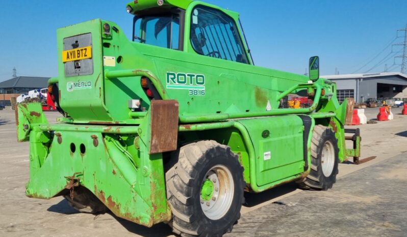 2011 Merlo ROTO 38.16 Telehandlers For Auction: Leeds, UK – 30th April, 1st, 2nd & 3rd May 25 full