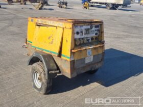 ArcGen Single Axle Welder/Generator, 2 Cylider Engine Generators For Auction: Leeds, UK – 30th April, 1st, 2nd & 3rd May 25 full