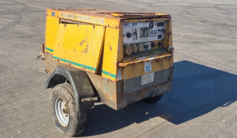 ArcGen Single Axle Welder/Generator, 2 Cylider Engine Generators For Auction: Leeds, UK – 30th April, 1st, 2nd & 3rd May 25 full