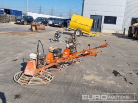 Mta Concrete Power Float, Honda Engine (3 of) Asphalt / Concrete Equipment For Auction: Leeds, UK – 30th April, 1st, 2nd & 3rd May 25 full