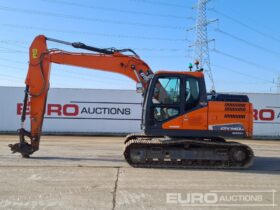2020 Doosan DX140LC-5 10 Ton+ Excavators For Auction: Leeds, UK – 30th April, 1st, 2nd & 3rd May 25 full