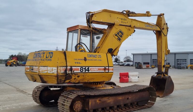 JCB 814 Super 10 Ton+ Excavators For Auction: Leeds, UK – 30th April, 1st, 2nd & 3rd May 25 full