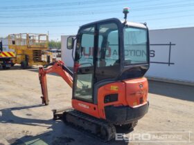 2016 Kubota KX016-4 Mini Excavators For Auction: Leeds, UK – 30th April, 1st, 2nd & 3rd May 25 full