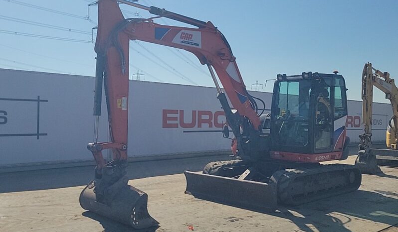 2018 Kubota KX080-4A 6 Ton+ Excavators For Auction: Leeds, UK – 30th April, 1st, 2nd & 3rd May 25