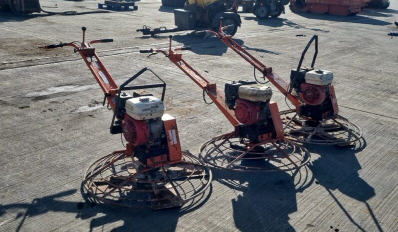 Mta Concrete Power Float, Honda Engine (3 of) Asphalt / Concrete Equipment For Auction: Leeds, UK – 30th April, 1st, 2nd & 3rd May 25 full
