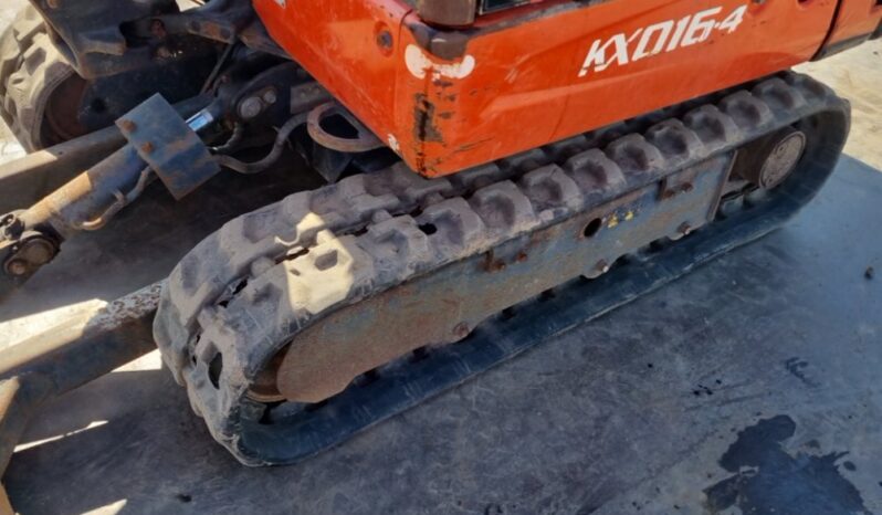 2016 Kubota KX016-4 Mini Excavators For Auction: Leeds, UK – 30th April, 1st, 2nd & 3rd May 25 full