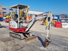 2018 Takeuchi TB216 Mini Excavators For Auction: Leeds, UK – 30th April, 1st, 2nd & 3rd May 25 full