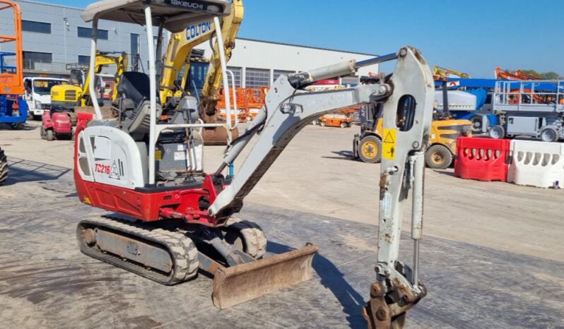2018 Takeuchi TB216 Mini Excavators For Auction: Leeds, UK – 30th April, 1st, 2nd & 3rd May 25 full