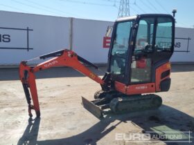 2016 Kubota KX016-4 Mini Excavators For Auction: Leeds, UK – 30th April, 1st, 2nd & 3rd May 25