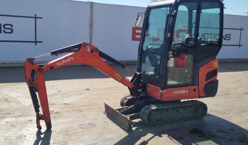 2016 Kubota KX016-4 Mini Excavators For Auction: Leeds, UK – 30th April, 1st, 2nd & 3rd May 25