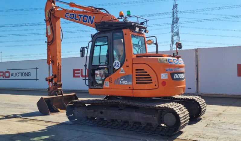 2016 Doosan DX140LCR-3 10 Ton+ Excavators For Auction: Leeds, UK – 30th April, 1st, 2nd & 3rd May 25 full