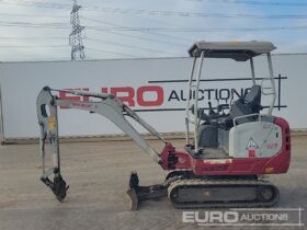 2018 Takeuchi TB216 Mini Excavators For Auction: Leeds, UK – 30th April, 1st, 2nd & 3rd May 25 full