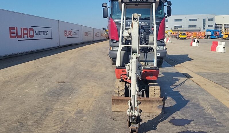 2017 Takeuchi TB216 Mini Excavators For Auction: Leeds, UK – 30th April, 1st, 2nd & 3rd May 25 full