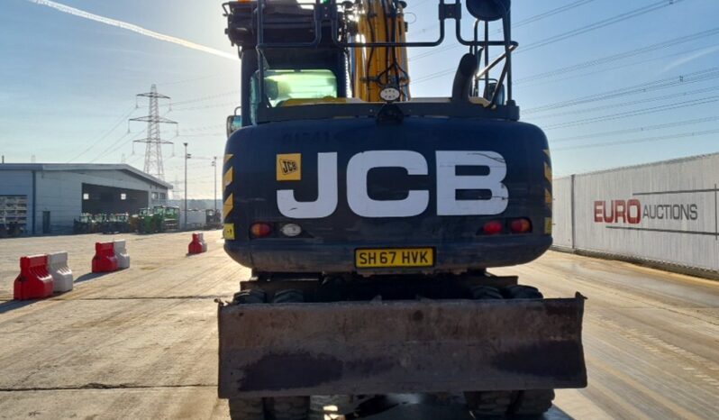 2017 JCB JS145WTA Wheeled Excavators For Auction: Leeds, UK – 30th April, 1st, 2nd & 3rd May 25 full