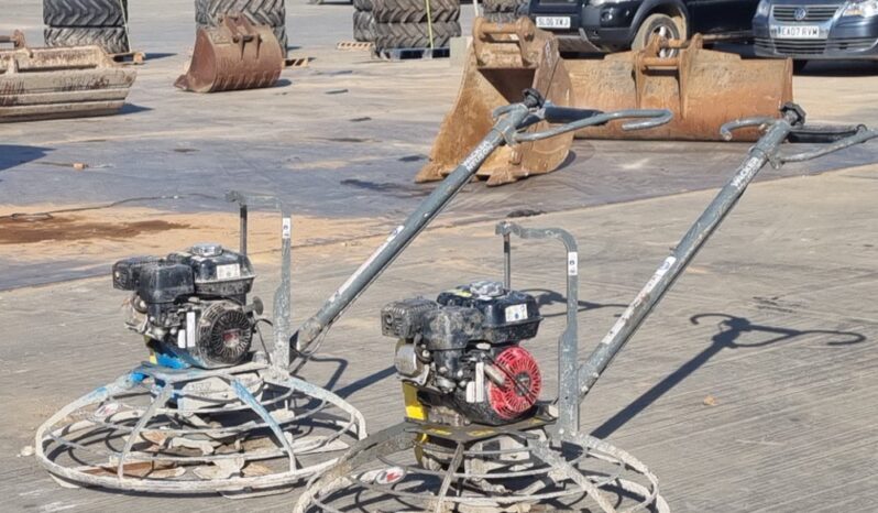 Wacker Neuson Concrete Power Float, Honda Engine (2 of) Asphalt / Concrete Equipment For Auction: Leeds, UK – 30th April, 1st, 2nd & 3rd May 25