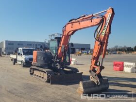 2018 Hitachi ZX85USB-5 6 Ton+ Excavators For Auction: Leeds, UK – 30th April, 1st, 2nd & 3rd May 25 full
