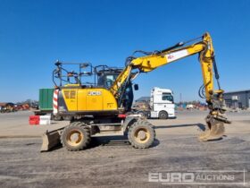 2021 JCB JS145W+ Wheeled Excavators For Auction: Leeds, UK – 30th April, 1st, 2nd & 3rd May 25 full