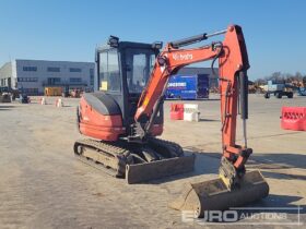 2016 Kubota KX61-3 Mini Excavators For Auction: Leeds, UK – 30th April, 1st, 2nd & 3rd May 25 full