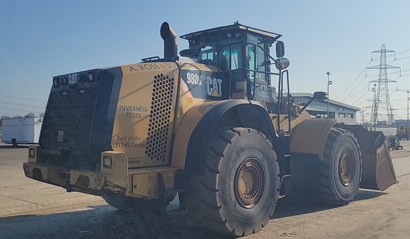 2012 CAT 980K Wheeled Loaders For Auction: Leeds, UK – 30th April, 1st, 2nd & 3rd May 25 full