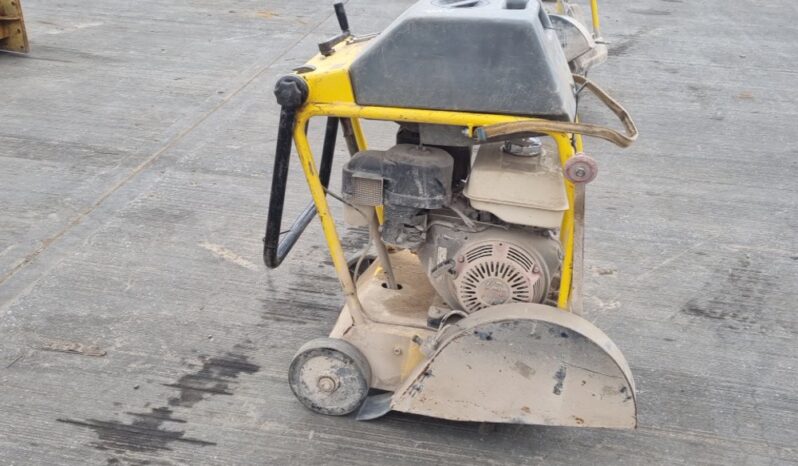 Wacker Neuson Petrol Floor Saw, Honda Engine Asphalt / Concrete Equipment For Auction: Leeds, UK – 30th April, 1st, 2nd & 3rd May 25 full