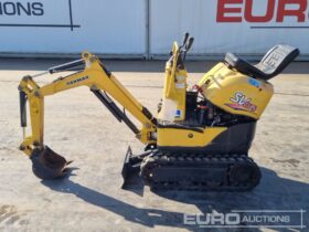 Yanmar SV05-B Micro Excavators For Auction: Leeds, UK – 30th April, 1st, 2nd & 3rd May 25 full