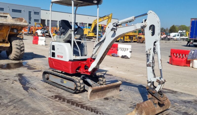 2019 Takeuchi TB215R Mini Excavators For Auction: Leeds, UK – 30th April, 1st, 2nd & 3rd May 25 full