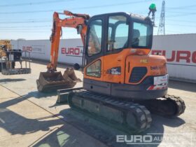 2021 Doosan DX62R-3 6 Ton+ Excavators For Auction: Leeds, UK – 30th April, 1st, 2nd & 3rd May 25 full
