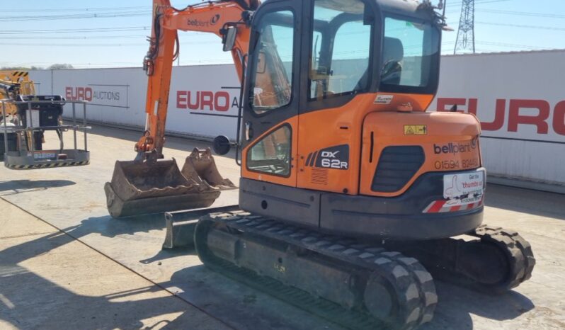 2021 Doosan DX62R-3 6 Ton+ Excavators For Auction: Leeds, UK – 30th April, 1st, 2nd & 3rd May 25 full