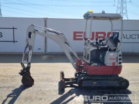 2019 Takeuchi TB215R Mini Excavators For Auction: Leeds, UK – 30th April, 1st, 2nd & 3rd May 25 full