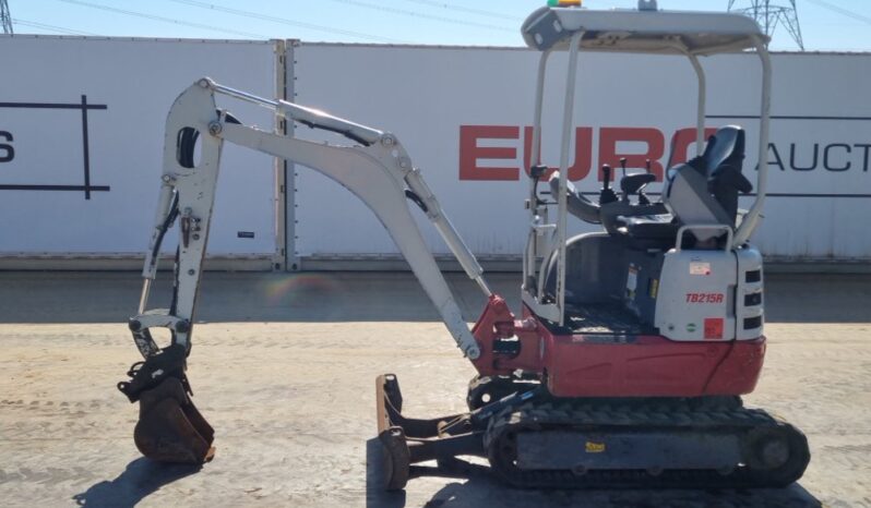 2019 Takeuchi TB215R Mini Excavators For Auction: Leeds, UK – 30th April, 1st, 2nd & 3rd May 25 full