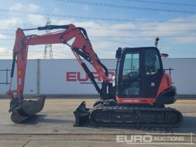 2021 Kubota KX080-4A2 6 Ton+ Excavators For Auction: Leeds, UK – 30th April, 1st, 2nd & 3rd May 25 full