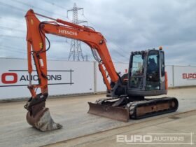 2010 Hitachi ZX85USBLC-3 6 Ton+ Excavators For Auction: Leeds, UK – 30th April, 1st, 2nd & 3rd May 25