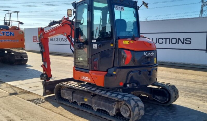 2023 Kubota U50-5 Mini Excavators For Auction: Leeds, UK – 30th April, 1st, 2nd & 3rd May 25 full