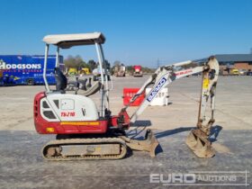 2018 Takeuchi TB216 Mini Excavators For Auction: Leeds, UK – 30th April, 1st, 2nd & 3rd May 25 full