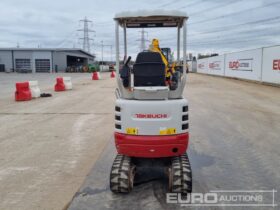 2019 Takeuchi TB215R Mini Excavators For Auction: Leeds, UK – 30th April, 1st, 2nd & 3rd May 25 full